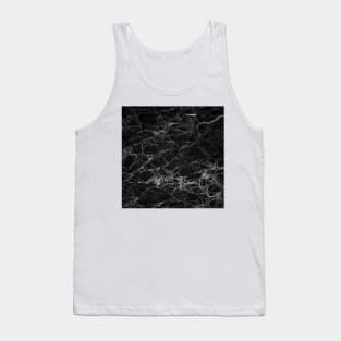 Black Marble Tank Top